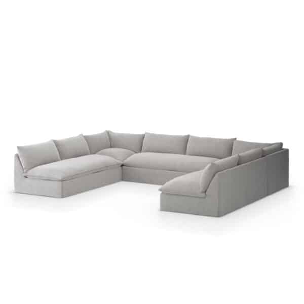 Grant Outdoor 5 Piece Sectional