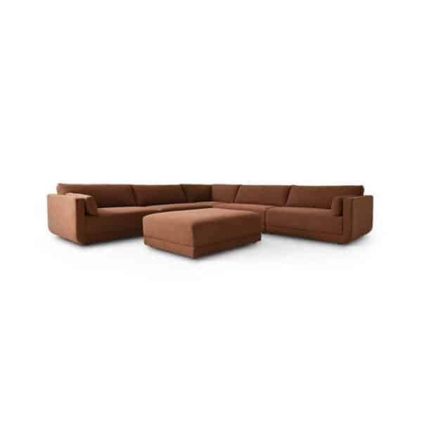 Toland 5 Piece Sectional