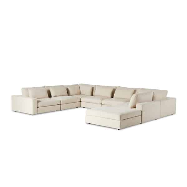 Bloor 7 Piece Sectional with Ottoman