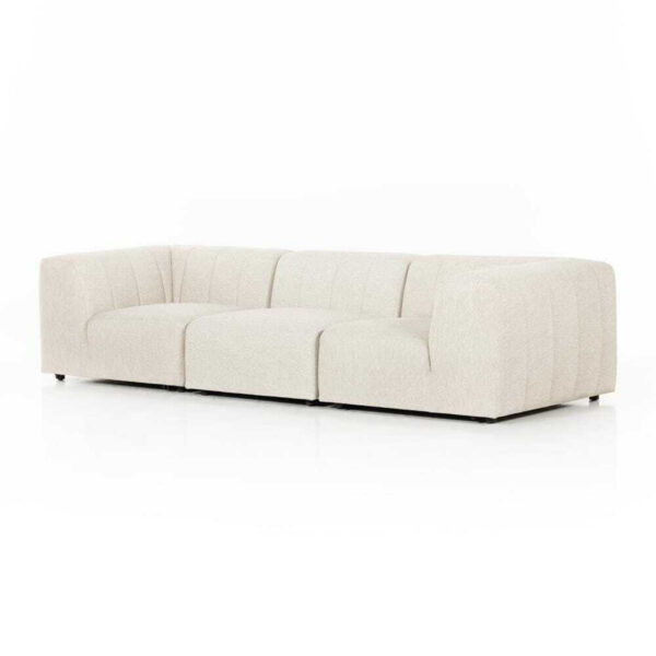 Gwen Outdoor 3 Piece Sectional