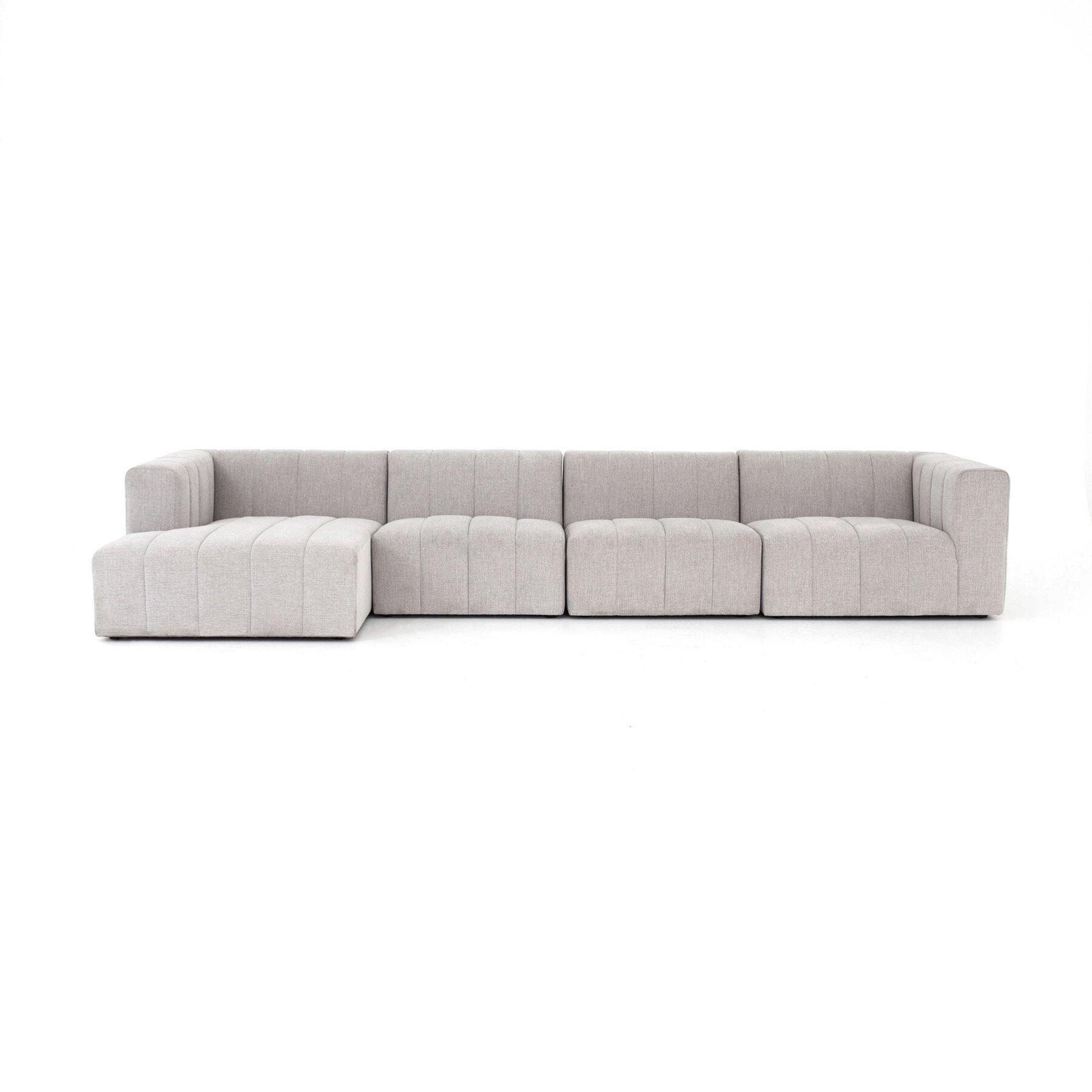 Langham Channeled 4 Piece Sectional