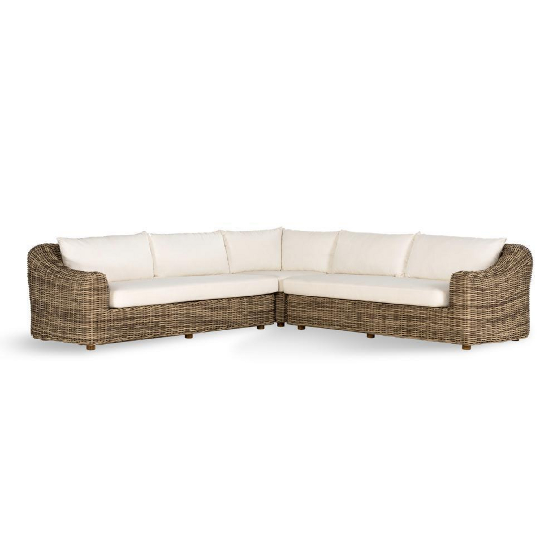 Messina Outdoor 3 Piece Sectional