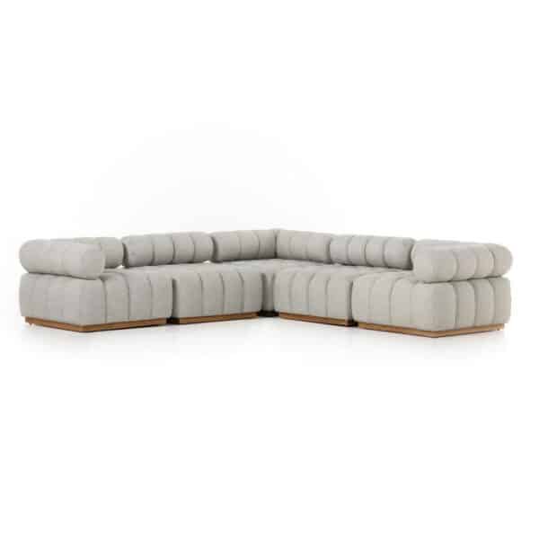 Roma Outdoor 5 Piece Sectional