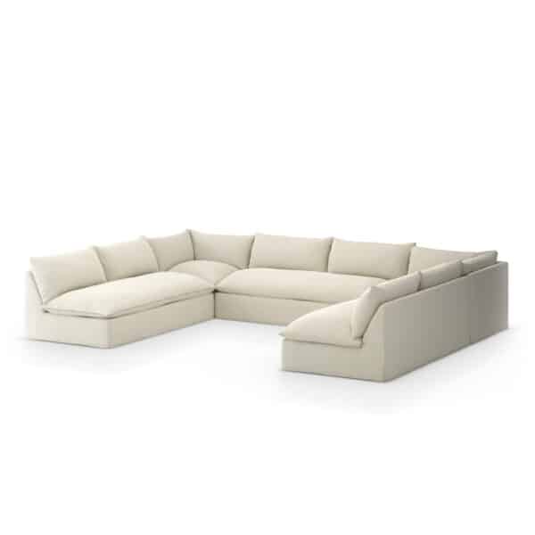 Grant Outdoor 5 Piece Sectional