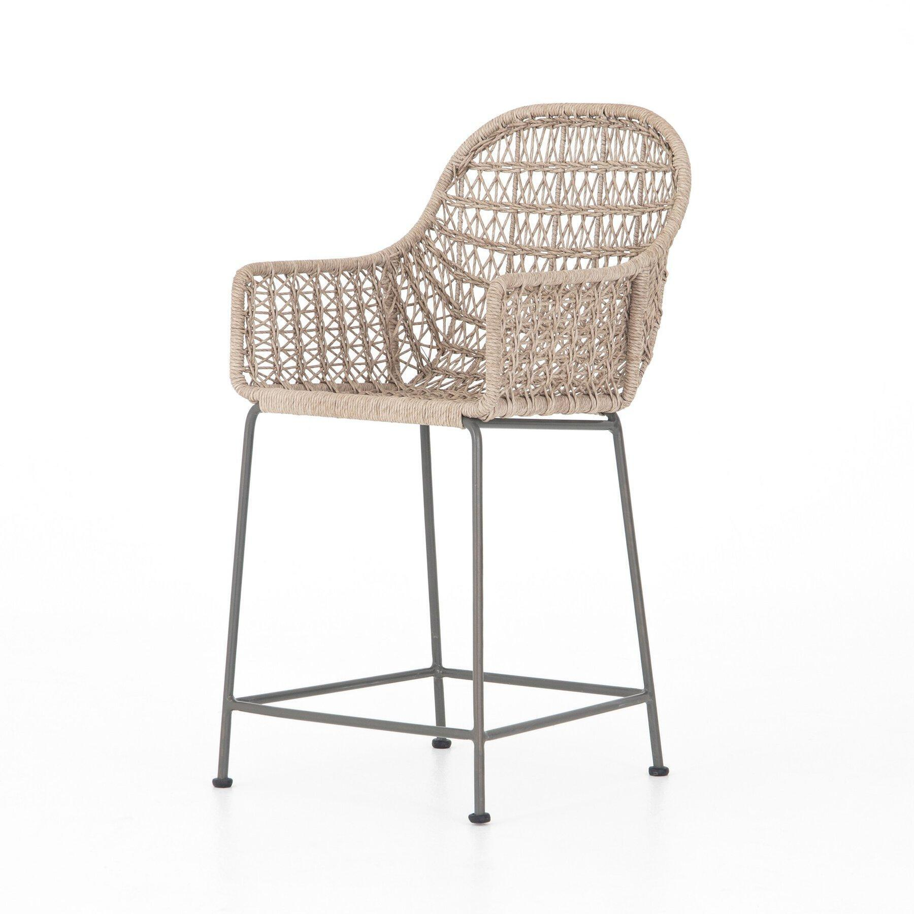 Bandera Outdoor Woven Counter Stool