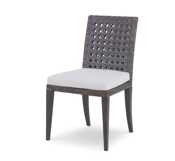 Litchfield Chair - Armless Chair, Mink Grey, Flax