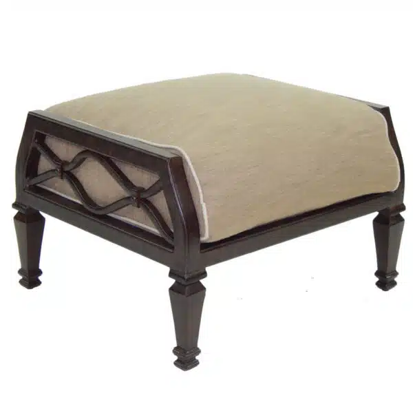 Villa Bianca Cushioned Ottoman