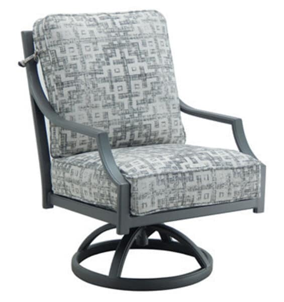 Lancaster Cushioned Swivel Rocker