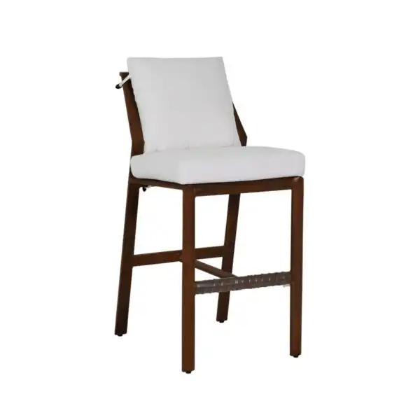 Berkeley Cushioned Armless Bar + Counter Stool