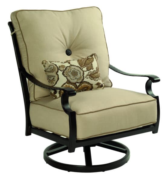 Monterey High Back Cushion Lounge Swivel Rocker