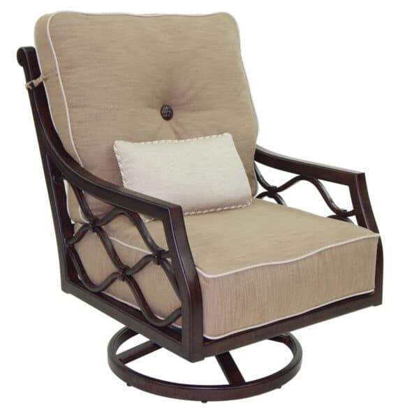 Villa Bianca High Back Lounge Swivel Rocker