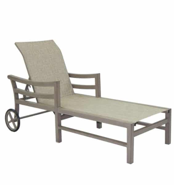Roma Adjustable Sling Chaise Lounge