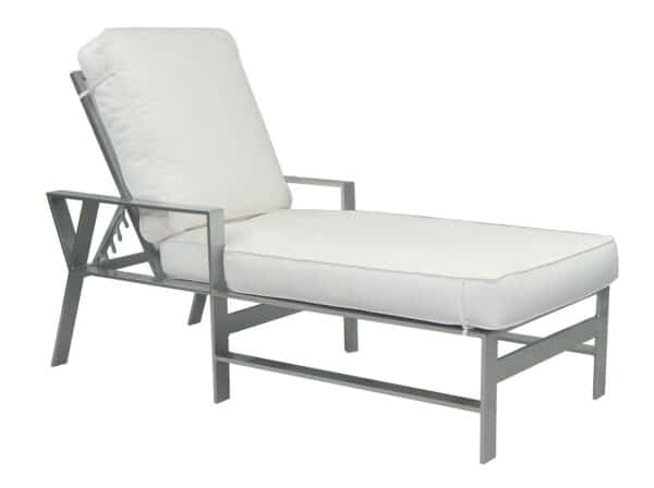 Trento Adjustable Cushioned Chaise Lounge