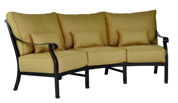 Madrid Cushioned Crescent Sofa
