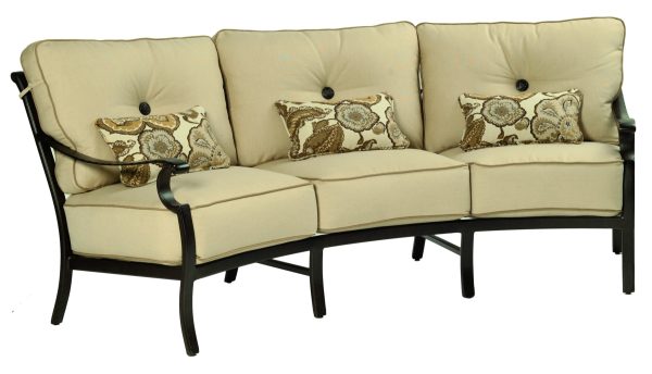 Monterey Cushioned Crescent Sofa