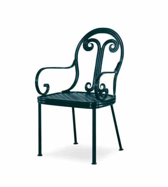 Augustine Metal Dining Armchair