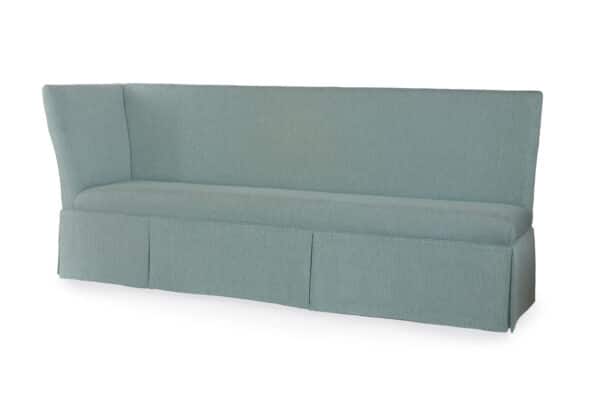 Layla 28x28 Skirted LAF Corner Dining Banquette