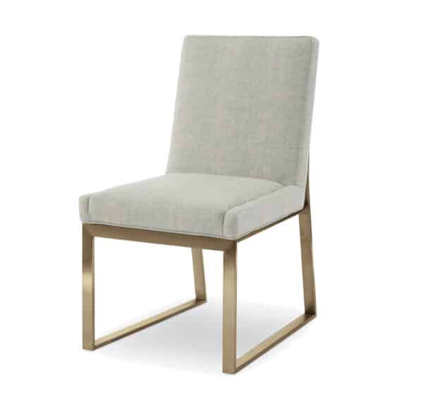 Iris Brass Side Chair