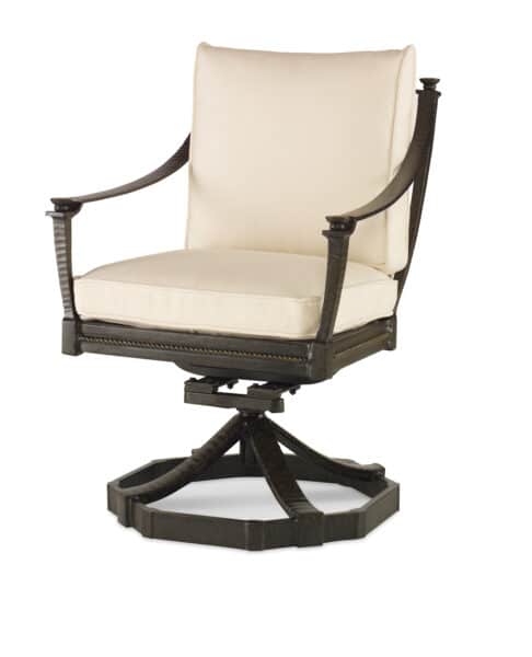 Andalusia Swivel Rocker Dining Armchair