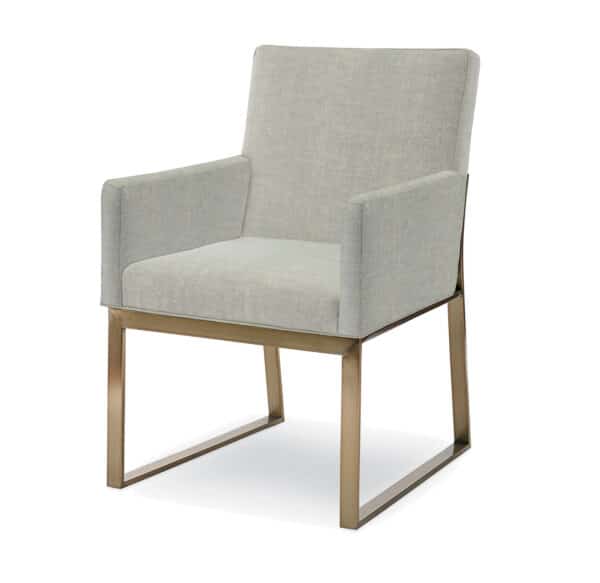 Iris Brass Armchair
