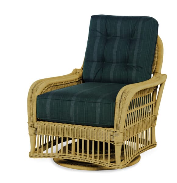 Mainland Wicker Swivel Lounge Chair