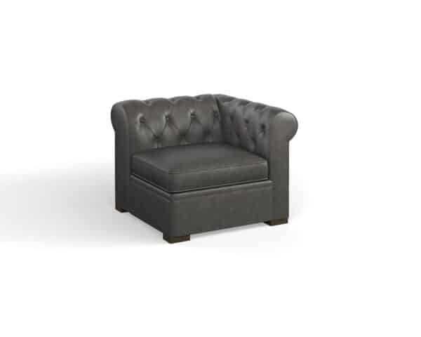 Classic Chesterfield Corner Chair