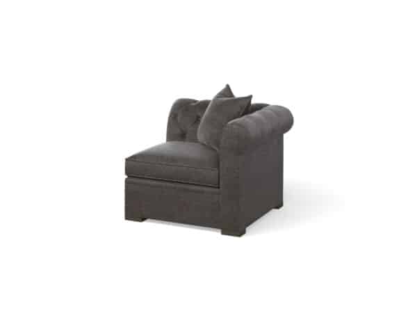 Classic Chesterfield Corner Chair