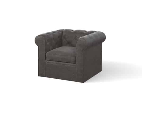 Classic Chesterfield Swivel Chair