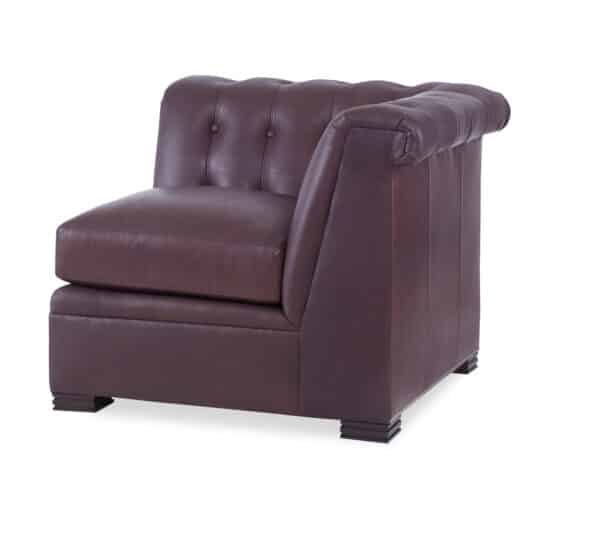 Modern Chesterfield Corner Chair