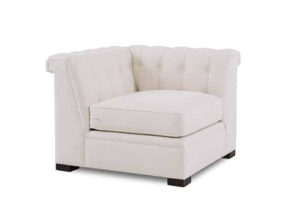 Modern Chesterfield Corner Chair