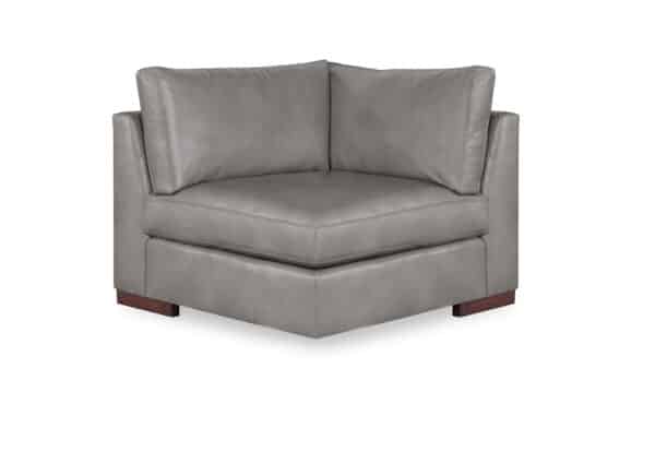 Great Room Leather Corner Chair