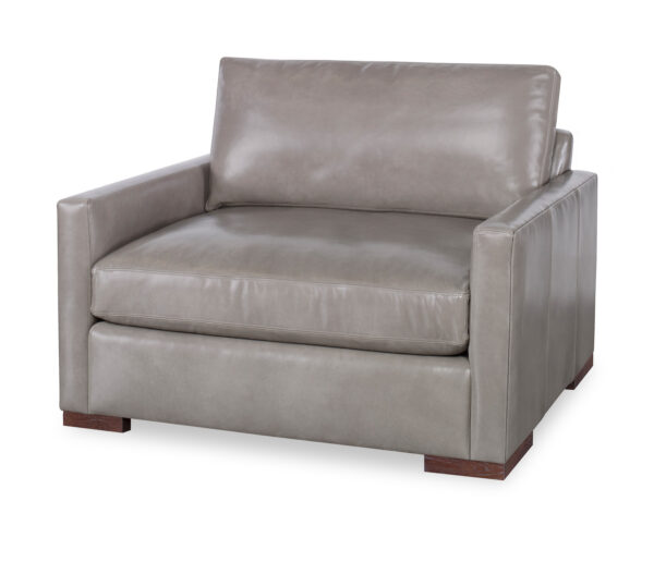 Great Room Leather Chair and a Half