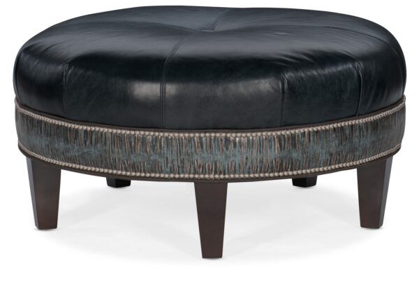 Well-Rounded Round Ottoman