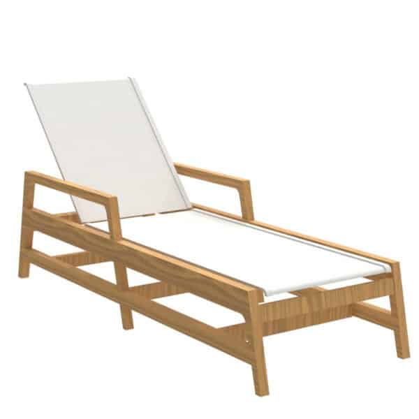 Seashore Chaise with Arms