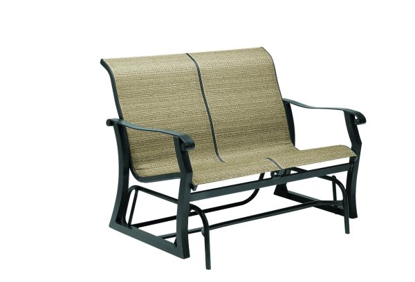 Cortland Sling Loveseat Glider