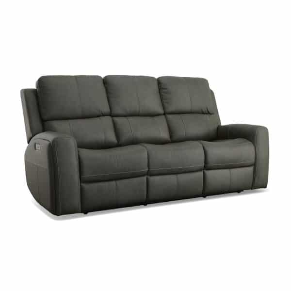 Linden Leather Power Reclining Sofa