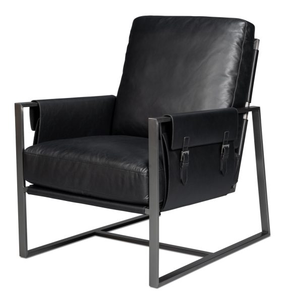 Edmonds Distilled Leather Chair