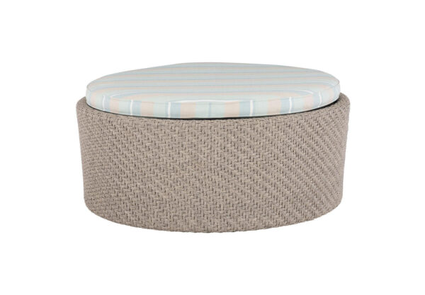 Yara Outdoor Cocktail Ottoman w/ Cushion Top