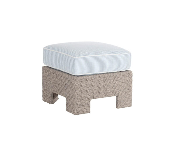 Yara Outdoor Woven Square Stool