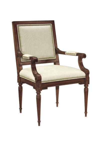 Louis XVI Square Back Armchair