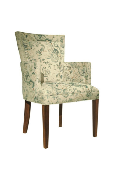 Flared Back Dining Armchair