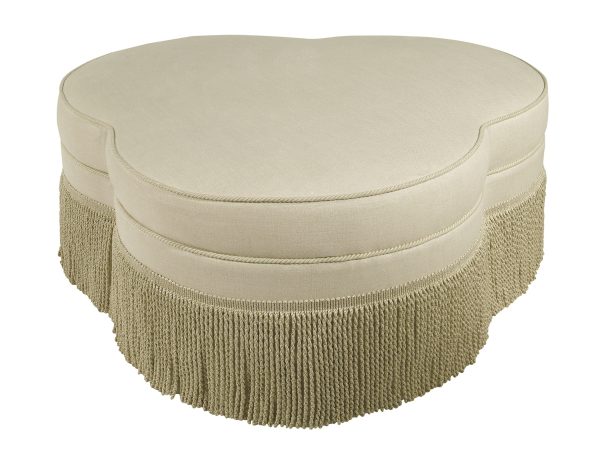 Cloverleaf Ottoman