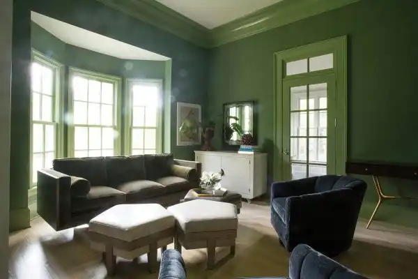 Frankie Wood Accent Sofa