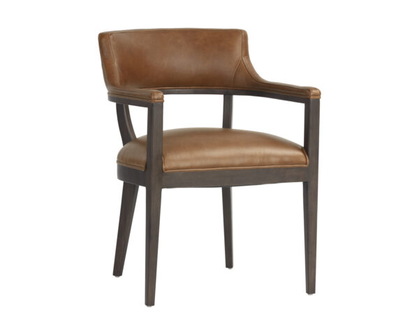Brylea Leather Dining Armchair