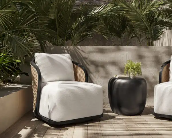 Bora Swivel Outdoor Armchair