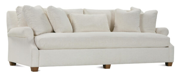 Bristol Sofa - White, Latte
