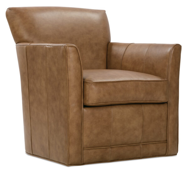 Times Square Leather Swivel Chair