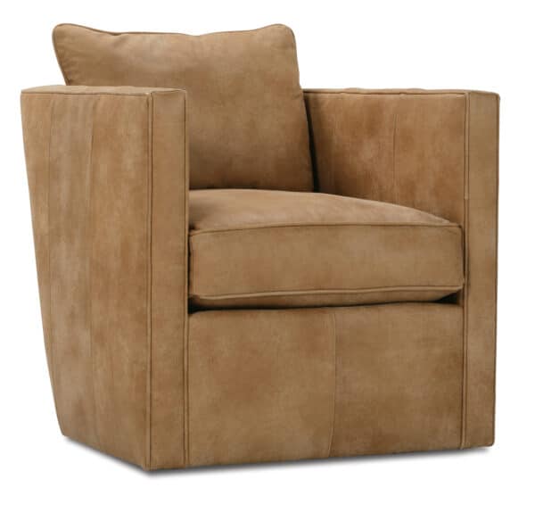 Rothko Leather Swivel Chair