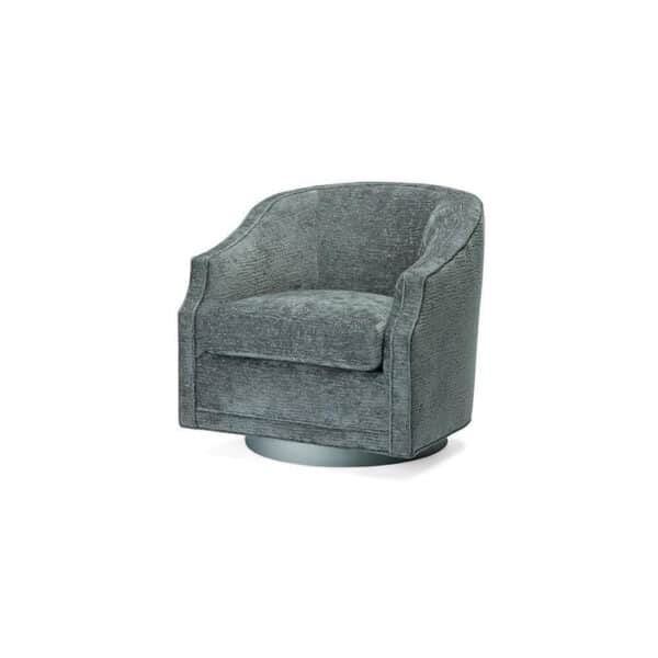 Carly Wood Swivel Chair