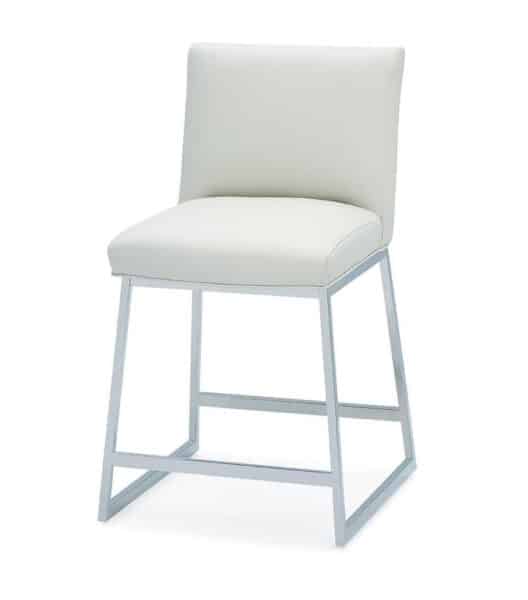 Ines Chrome Counter Stool